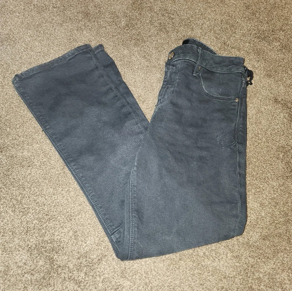 Rta Jeans Size 26 Women's Black Distressed Straight Leg Jeans - Picture 14 of 16